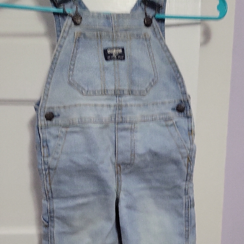 OshKosh B'gosh Light Blue Denim Overalls